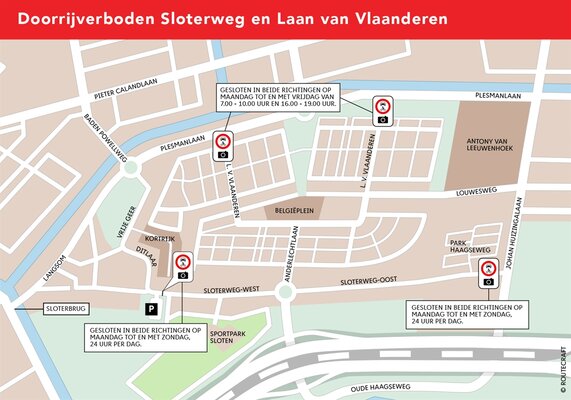 Online sloterweg verkeersmaatregelen okt